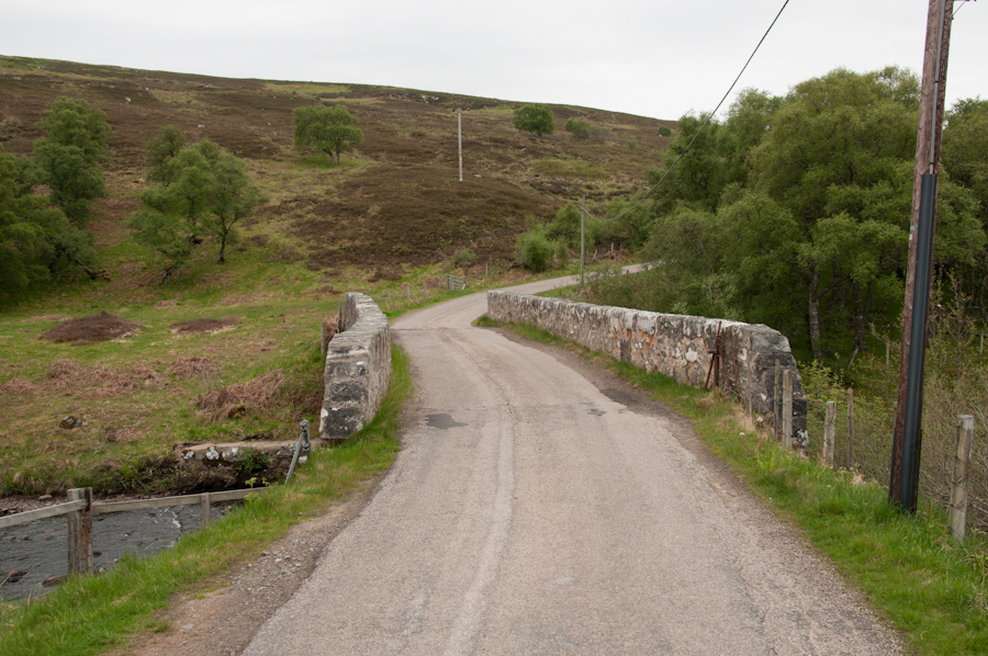Dalreavoch Bridge over River Brora
